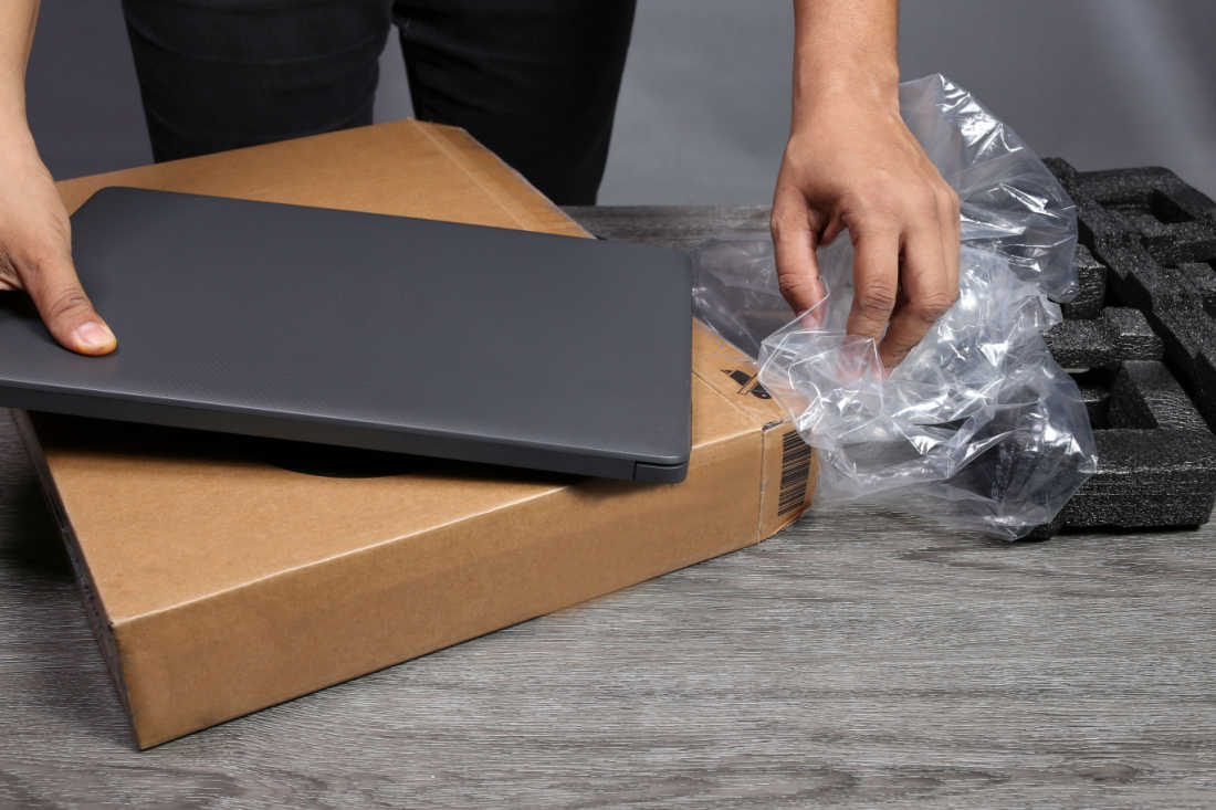 Employee laptop shipping services